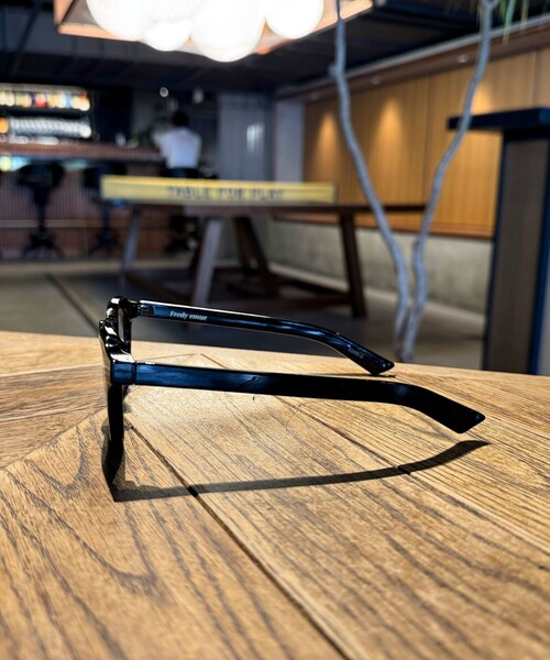 fredy emue（フレディエミュ）の「【haruセレクト】ブラック太フレームメガネ（メガネ・レディース・ブラック・FREE）」の13枚目の写真