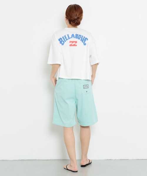 【アーバンリサーチサニーレーベル】BILLABONG　スプレーアーチルーズクロップドリブTシャツ Sonny Label｜BILLABONG スプレーアーチルーズクロップドリブT