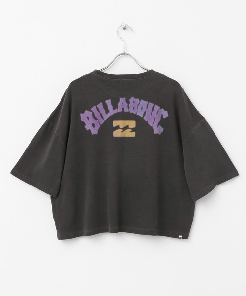 BILLABONG(ビラボン)の「BILLABONG スプレーアーチルーズクロップドリブTシャツ(Tシャツ/カットソー・レディース・スミクロ/ホワイト系その他・MEDIUM)」の18枚目の写真