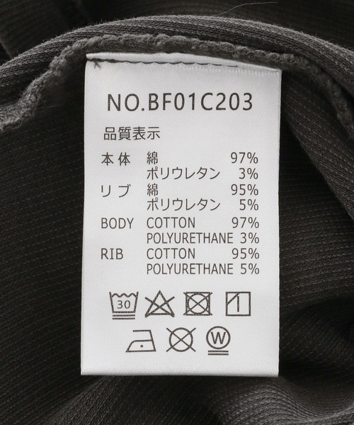 BILLABONG(ビラボン)の「BILLABONG スプレーアーチルーズクロップドリブTシャツ(Tシャツ/カットソー・レディース・スミクロ/ホワイト系その他・MEDIUM)」の14枚目の写真
