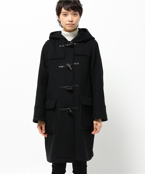 JOURNAL STANDARD（ジャーナルスタンダード）の「ダブルビーバー ダッフル#（ダッフルコート・レディース・ネイビー/ブラック・SMALL/MEDIUM）」の13枚目の写真