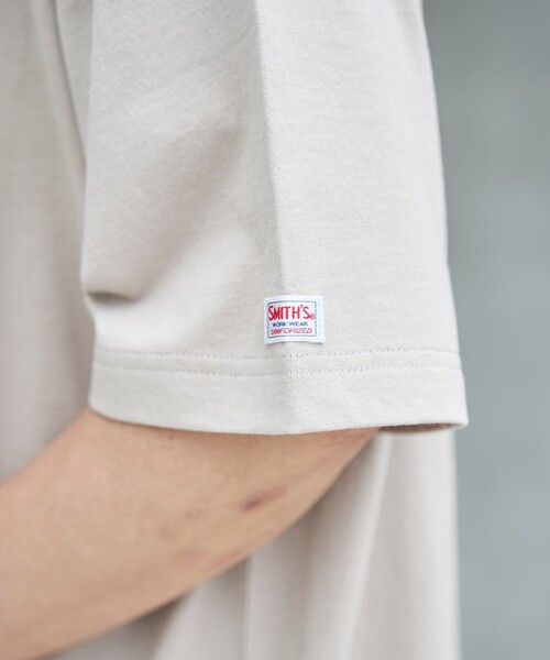 SMITH(スミス)の「SMITH’S(スミス)別注NYプリントTシャツ(Tシャツ/カットソー・メンズ・ダークグリーン/ホワイト/ベージュ/ブラック・S/XL/L/M)」の22枚目の写真