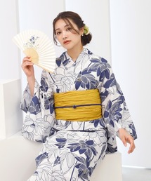 UNCOCON（アンココン）の「二部式浴衣　セパレート　浴衣　セット　兵児帯　２点　レディース浴衣　仕立て上がり　レディース　女性用　簡単着付け（浴衣）」