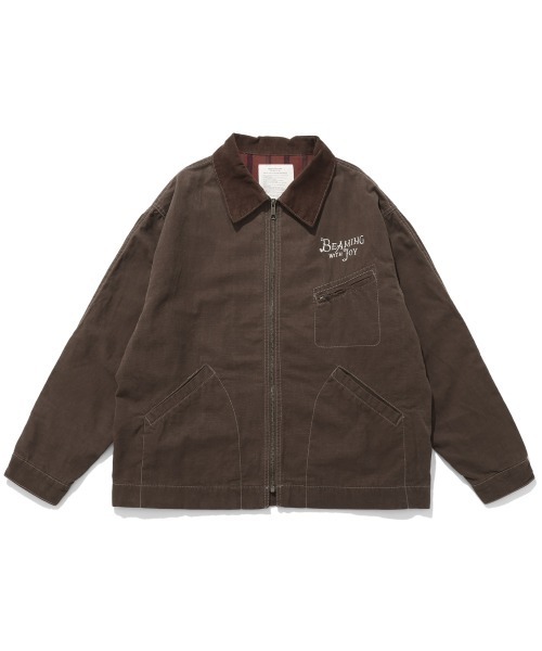 KRIFF MAYER(クリフメイヤー)の「ダックワークJK(ブルゾン・メンズ・ナチュラル/ブラック/サンドベージュ/ダークブラウン/カーキ・MEDIUM/LARGE/X-LARGE)」の3枚目の写真