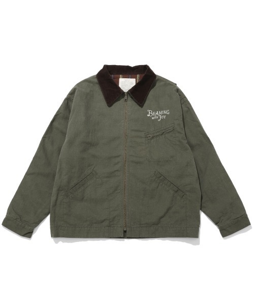 KRIFF MAYER(クリフメイヤー)の「ダックワークJK(ブルゾン・メンズ・ナチュラル/ブラック/サンドベージュ/ダークブラウン/カーキ・MEDIUM/LARGE/X-LARGE)」の5枚目の写真