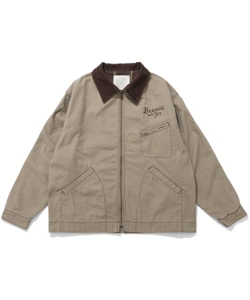 KRIFF MAYER(クリフメイヤー)の「ダックワークJK(ブルゾン・メンズ・ナチュラル/ブラック/サンドベージュ/ダークブラウン/カーキ・MEDIUM/LARGE/X-LARGE)」の6枚目の写真