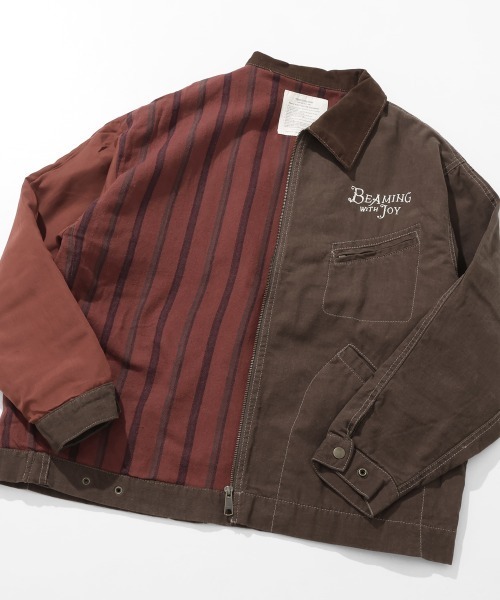 KRIFF MAYER(クリフメイヤー)の「ダックワークJK(ブルゾン・メンズ・ナチュラル/ブラック/サンドベージュ/ダークブラウン/カーキ・MEDIUM/LARGE/X-LARGE)」の7枚目の写真