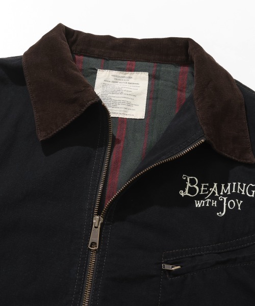 KRIFF MAYER(クリフメイヤー)の「ダックワークJK(ブルゾン・メンズ・ナチュラル/ブラック/サンドベージュ/ダークブラウン/カーキ・MEDIUM/LARGE/X-LARGE)」の9枚目の写真