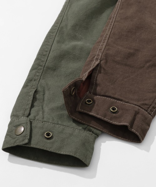 KRIFF MAYER(クリフメイヤー)の「ダックワークJK(ブルゾン・メンズ・ナチュラル/ブラック/サンドベージュ/ダークブラウン/カーキ・MEDIUM/LARGE/X-LARGE)」の13枚目の写真