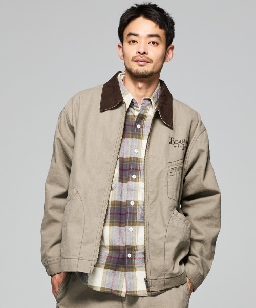 KRIFF MAYER(クリフメイヤー)の「ダックワークJK(ブルゾン・メンズ・ナチュラル/ブラック/サンドベージュ/ダークブラウン/カーキ・MEDIUM/LARGE/X-LARGE)」の16枚目の写真