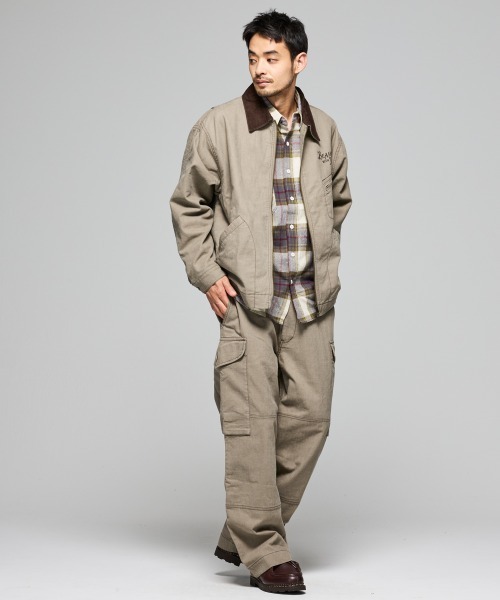 KRIFF MAYER(クリフメイヤー)の「ダックワークJK(ブルゾン・メンズ・ナチュラル/ブラック/サンドベージュ/ダークブラウン/カーキ・MEDIUM/LARGE/X-LARGE)」の17枚目の写真