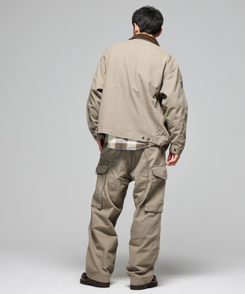 KRIFF MAYER(クリフメイヤー)の「ダックワークJK(ブルゾン・メンズ・ナチュラル/ブラック/サンドベージュ/ダークブラウン/カーキ・MEDIUM/LARGE/X-LARGE)」の19枚目の写真