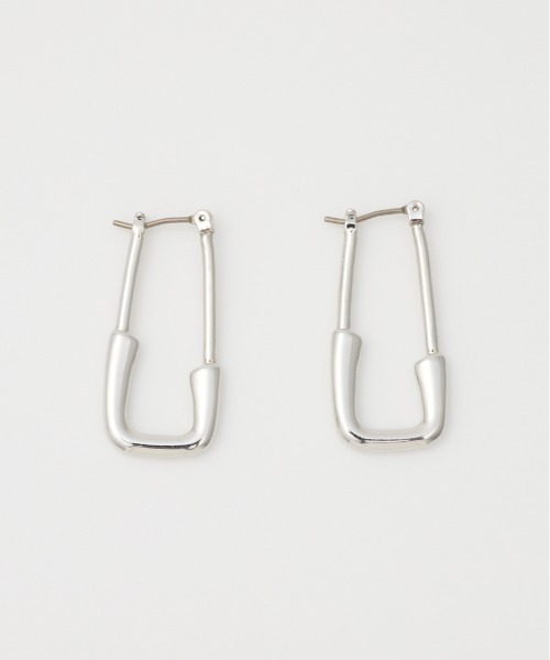 SLY（スライ）の「SAFETY PINS P/EARRING セーフティ ピンズ ピアス（ピアス（両耳用）・レディース・シルバー/ゴールド・FREE）」の2枚目の写真