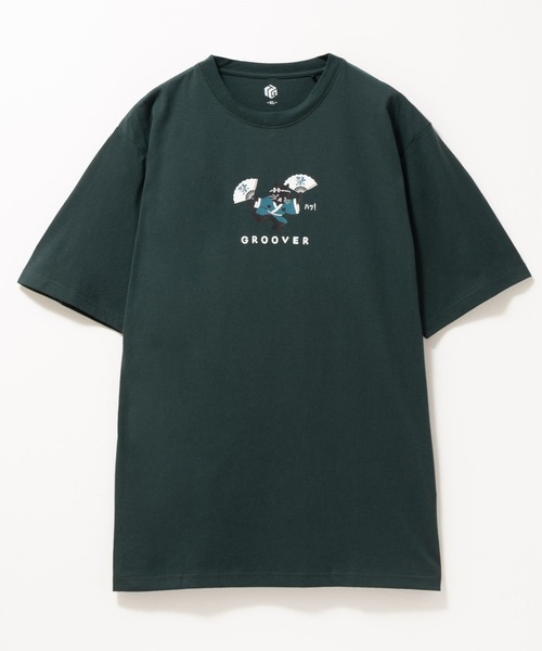 Mac-House(マックハウス)の「T-GRAPHICS サマーデザイン 半袖Tシャツ(Tシャツ/カットソー・メンズ・オリーブ/ブラック/レッド/ホワイト/グレイッシュベージュ・S/XL/L/M)」の15枚目の写真
