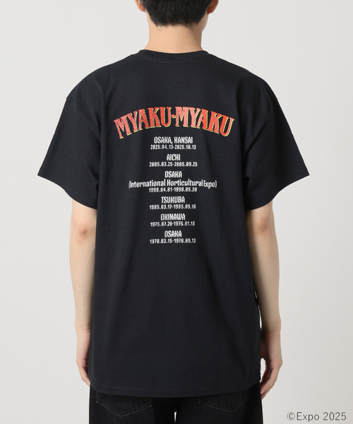 ミャクミャク × relume パンクロック プリントT（Tシャツ