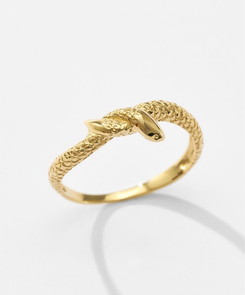 K18 ヘビ/スネーク リング（リング）｜Jewel closet by L&Co