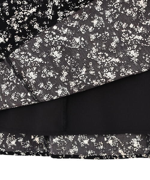 PROPORTION BODY DRESSING(プロポーションボディドレッシング)の「小花柄レディワンピース / 1215240801(ワンピース・レディース・ブラック/ベージュ・SMALL/P/S/MEDIUM)」の11枚目の写真