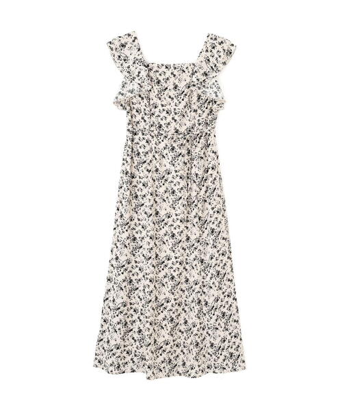 PROPORTION BODY DRESSING(プロポーションボディドレッシング)の「小花柄レディワンピース / 1215240801(ワンピース・レディース・ブラック/ベージュ・SMALL/P/S/MEDIUM)」の13枚目の写真