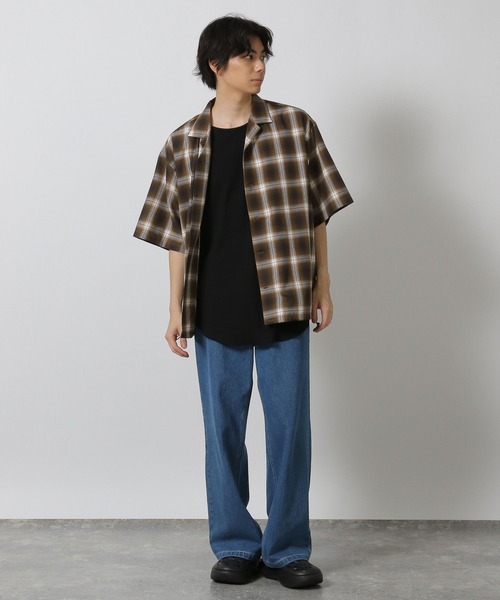 LAKOLE（ラコレ）の「ワッフルラウンドタンク / 578318（タンクトップ・メンズ・ホワイト/ブラック・LARGE/MEDIUM）」の8枚目の写真