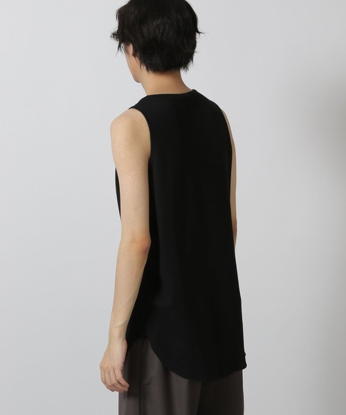 LAKOLE（ラコレ）の「ワッフルラウンドタンク / 578318（タンクトップ・メンズ・ホワイト/ブラック・LARGE/MEDIUM）」の9枚目の写真