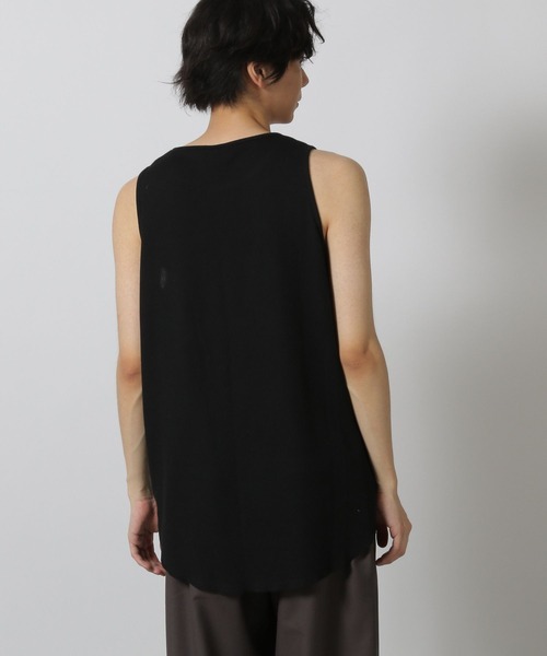 LAKOLE（ラコレ）の「ワッフルラウンドタンク / 578318（タンクトップ・メンズ・ホワイト/ブラック・LARGE/MEDIUM）」の10枚目の写真