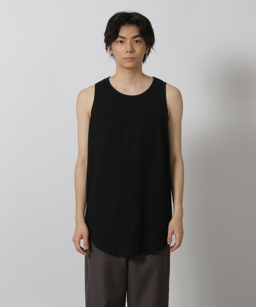 LAKOLE（ラコレ）の「ワッフルラウンドタンク / 578318（タンクトップ・メンズ・ホワイト/ブラック・LARGE/MEDIUM）」の11枚目の写真