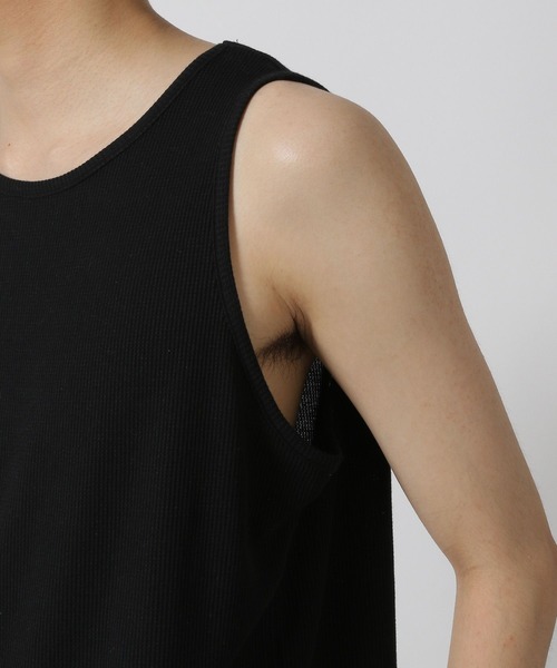 LAKOLE（ラコレ）の「ワッフルラウンドタンク / 578318（タンクトップ・メンズ・ホワイト/ブラック・LARGE/MEDIUM）」の15枚目の写真