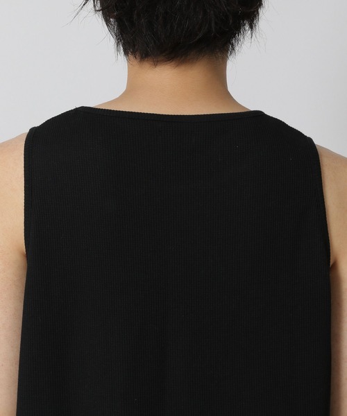 LAKOLE（ラコレ）の「ワッフルラウンドタンク / 578318（タンクトップ・メンズ・ホワイト/ブラック・LARGE/MEDIUM）」の17枚目の写真