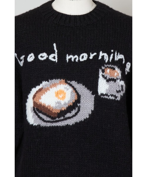 【新品未使用】SHINYAKOZUKA☆ニット☆M☆ブラック MORNING SPECIAL（ニット/セーター）｜SHINYAKOZUKA（シンヤコヅカ）の