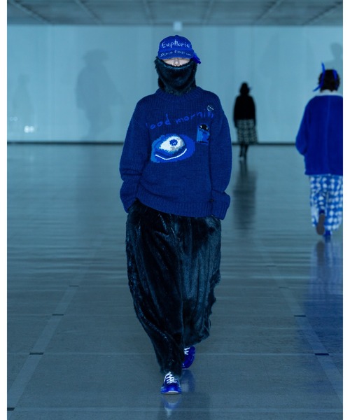 SHINYAKOZUKA(シンヤコヅカ)の「MORNING SPECIAL(ニット/セーター・メンズ・イエロー系その他/ダークネイビー/ダークブラック・SMALL/MEDIUM/LARGE)」の12枚目の写真