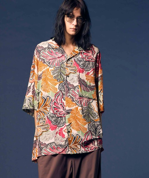 MAISON SPECIAL(メゾンスペシャル)の「《UNISEX》【Italian Dead Stock Fabric】Prime-Over Open Collar Short Sleeve Shirt/プライムオーバーオープンカラーショートスリーブシャツ【MAISON SPECIAL/メゾンスペシャル】(シャツ/ブラウス・メンズ・その他4/その他7/その他9/その他12/その他6/その他3/その他5/その他11/その他1/その他2/その他13/その他8/その他10・1/2)」の12枚目の写真