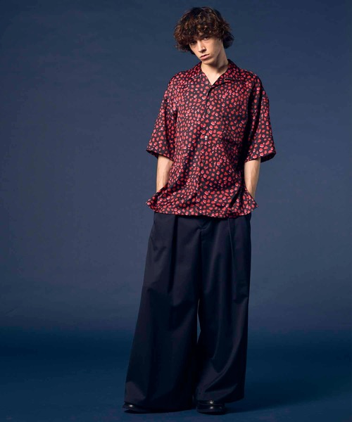 MAISON SPECIAL(メゾンスペシャル)の「《UNISEX》【Italian Dead Stock Fabric】Prime-Over Open Collar Short Sleeve Shirt/プライムオーバーオープンカラーショートスリーブシャツ【MAISON SPECIAL/メゾンスペシャル】(シャツ/ブラウス・メンズ・その他4/その他7/その他9/その他12/その他6/その他3/その他5/その他11/その他1/その他2/その他13/その他8/その他10・1/2)」の18枚目の写真