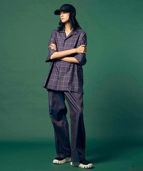 MAISON SPECIAL(メゾンスペシャル)の「《UNISEX》【Italian Dead Stock Fabric】Prime-Over Open Collar Short Sleeve Shirt/プライムオーバーオープンカラーショートスリーブシャツ【MAISON SPECIAL/メゾンスペシャル】(シャツ/ブラウス・メンズ・その他4/その他7/その他9/その他12/その他6/その他3/その他5/その他11/その他1/その他2/その他13/その他8/その他10・1/2)」の19枚目の写真