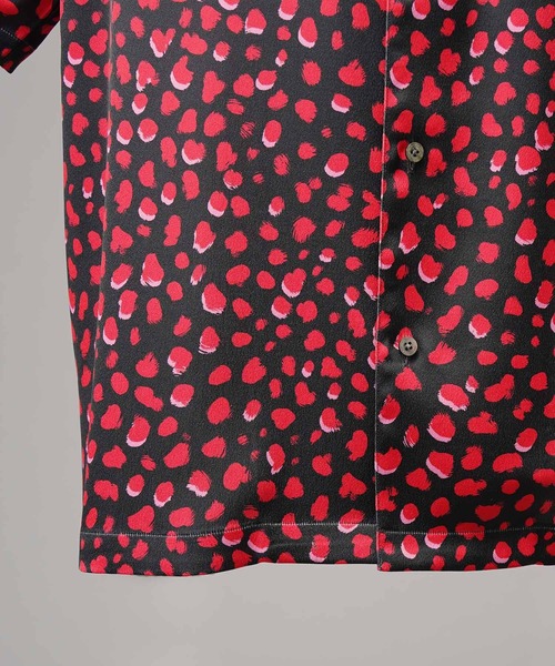 UNISEX》【Italian Dead Stock Fabric】Prime-Over Open Collar Short