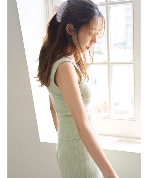 SNIDEL HOME（スナイデルホーム）の「キルティングバンス（バレッタ/ヘアクリップ・レディース・グレー/ホワイト/ラベンダー/オレンジ・F）」の11枚目の写真