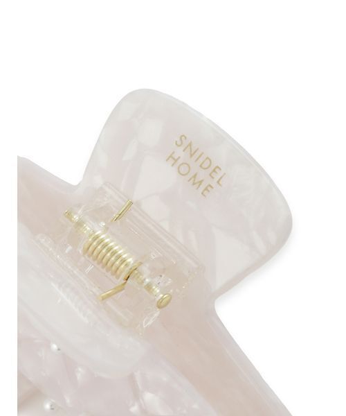 SNIDEL HOME（スナイデルホーム）の「キルティングバンス（バレッタ/ヘアクリップ・レディース・グレー/ホワイト/ラベンダー/オレンジ・F）」の9枚目の写真