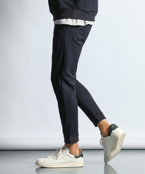 The DUFFER of ST.GEORGE(ザダファーオブセントジョージ)の「「AIR FLEX」SETUP FIT PANTS::機能素材 「エアフレックス」セットアップ フィットパンツ(スウェットパンツ・メンズ・ブルーグレー/ネイビー・X-LARGE/LARGE/MEDIUM/SMALL)」の12枚目の写真