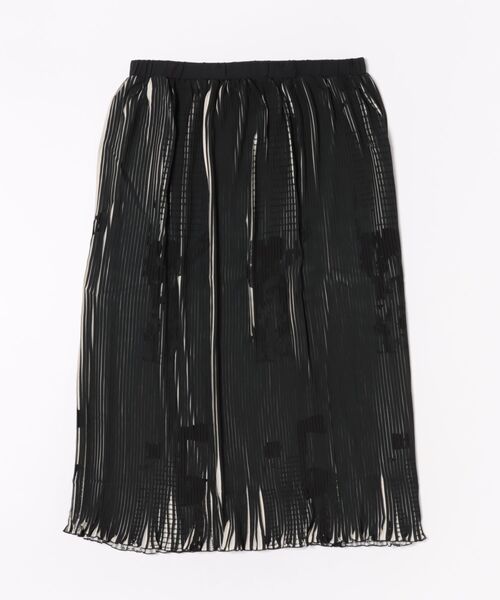 Desigual（デシグアル）の「新聞柄のミディスカート（スカート・レディース・ブラック・XL/L/M/XS/S）」の3枚目の写真