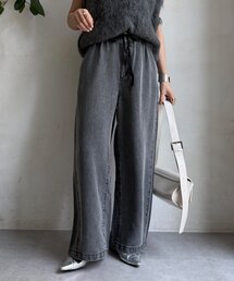 DouDou | リヨセルデニムワイドパンツ(デニムパンツ)