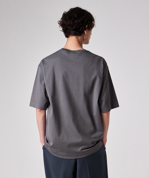 XL PSペルソナ Tシャツ グレー stone grey Sports Stripe Bar” Tシャツ【252759 EXT02】（Tシャツ