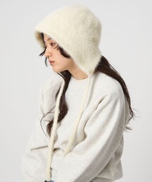 green label relaxing（グリーンレーベルリラクシング）の「ヘアリー イヤーカバーワッチ キャップ / 帽子（キャップ）」