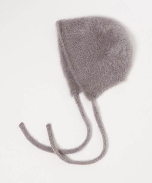 green label relaxing（グリーンレーベルリラクシング）の「ヘアリー イヤーカバーワッチ キャップ / 帽子（キャップ・レディース・ベージュ/ライトグレー/ブラック/オフホワイト・FREE）」の11枚目の写真