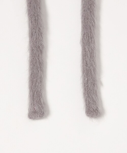 green label relaxing（グリーンレーベルリラクシング）の「ヘアリー イヤーカバーワッチ キャップ / 帽子（キャップ・レディース・ベージュ/ライトグレー/ブラック/オフホワイト・FREE）」の13枚目の写真