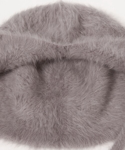 green label relaxing（グリーンレーベルリラクシング）の「ヘアリー イヤーカバーワッチ キャップ / 帽子（キャップ・レディース・ベージュ/ライトグレー/ブラック/オフホワイト・FREE）」の14枚目の写真