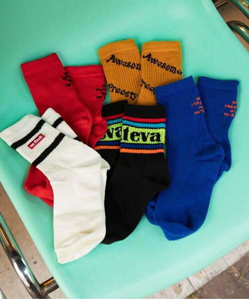 BREEZE(ブリーズ)の「【B NEW JACK 】バリエーションソックス(ソックス/靴下・キッズ・ブラック/イエロー/レッド/オフホワイト/ブルー・18/24/21)」の21枚目の写真