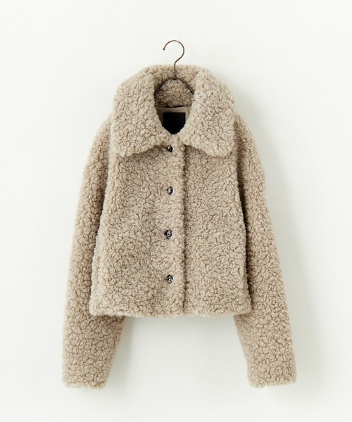 TATRAS/タトラス] MAMATETA シープ調ボアブルゾン（ブルゾン）｜TATRAS