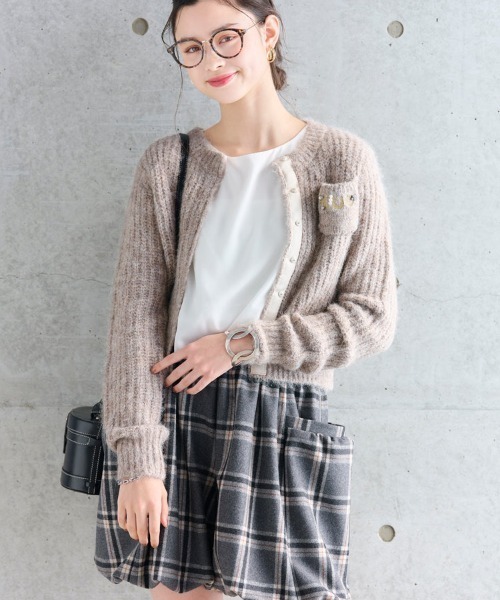 Chesty(チェスティー)の「Mariposaショートパンツ(その他パンツ・レディース・ブラック/チェック・0/1)」の2枚目の写真