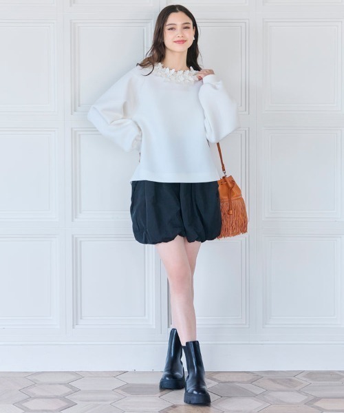 Chesty(チェスティー)の「Mariposaショートパンツ(その他パンツ・レディース・ブラック/チェック・0/1)」の15枚目の写真