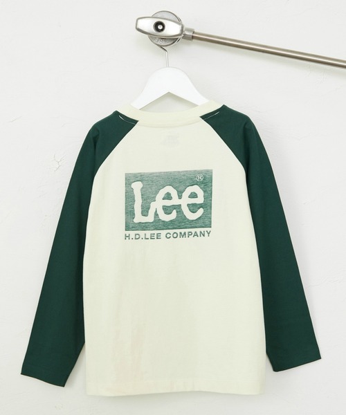 Lee（リー）の「Lee/リー【110-150cm】キッズ バックプリント長袖Tシャツ/ロンT ロングセラー/キッズ長袖Tシャツ（Tシャツ/カットソー・キッズ・ブラック/グリーン/ブラウン/ホワイト・120/130/140/150/110）」の4枚目の写真