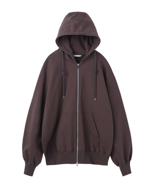 JOHN LAWRENCE SULLIVAN(ジョンローレンスサリバン)の「SWEAT ZIP-UP HOODIE(パーカー・メンズ・ブラック/カーキ/ボルドー・SMALL/MEDIUM/LARGE)」の3枚目の写真